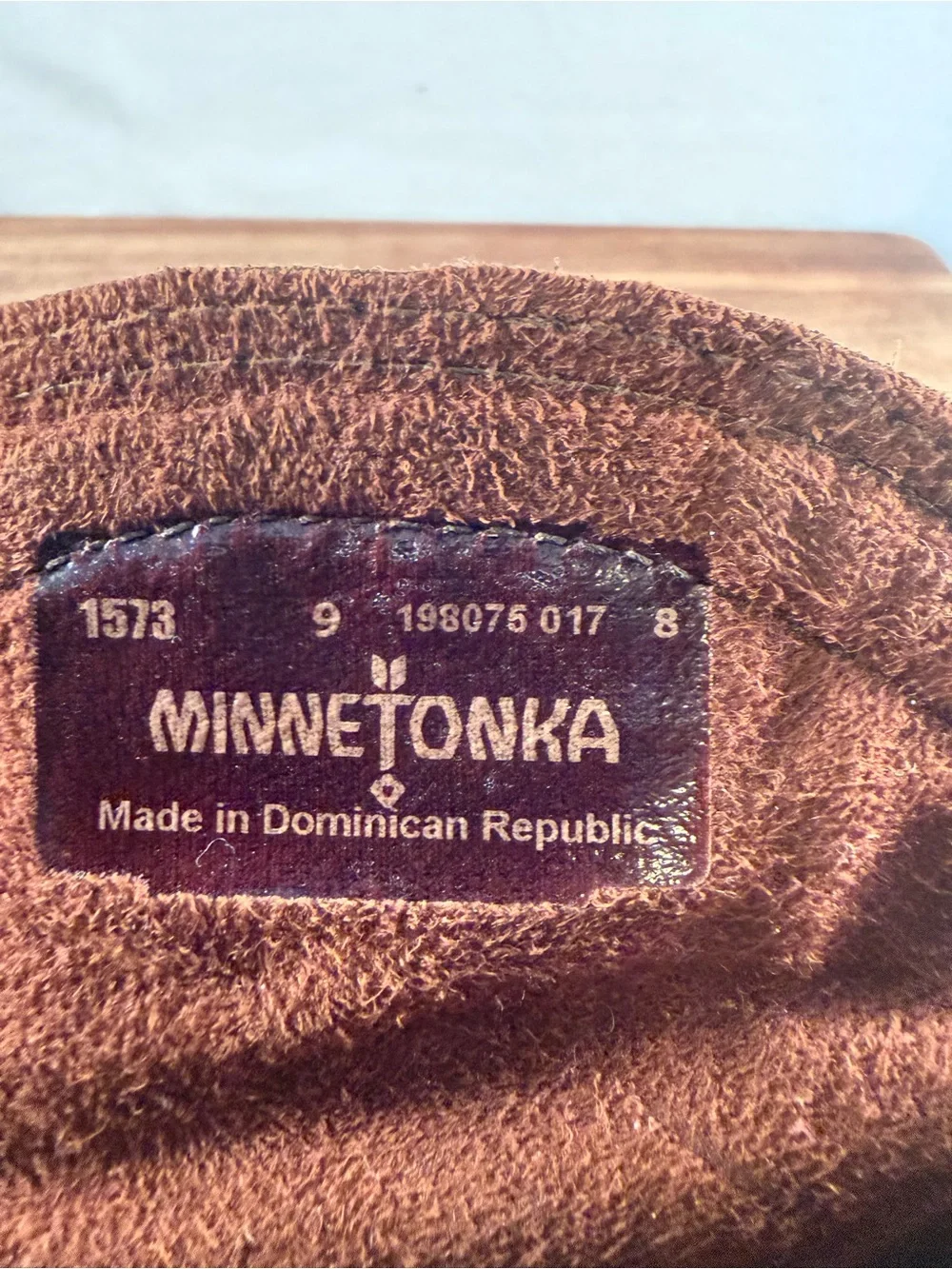 Minnetonka Moccasin, Baja Boot, Brown and Red Size 9 - Picture 9 of 10
